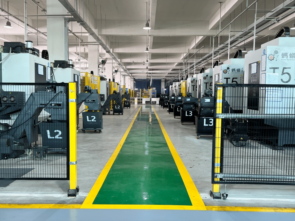 华东生产基地柔性敏捷智造产线