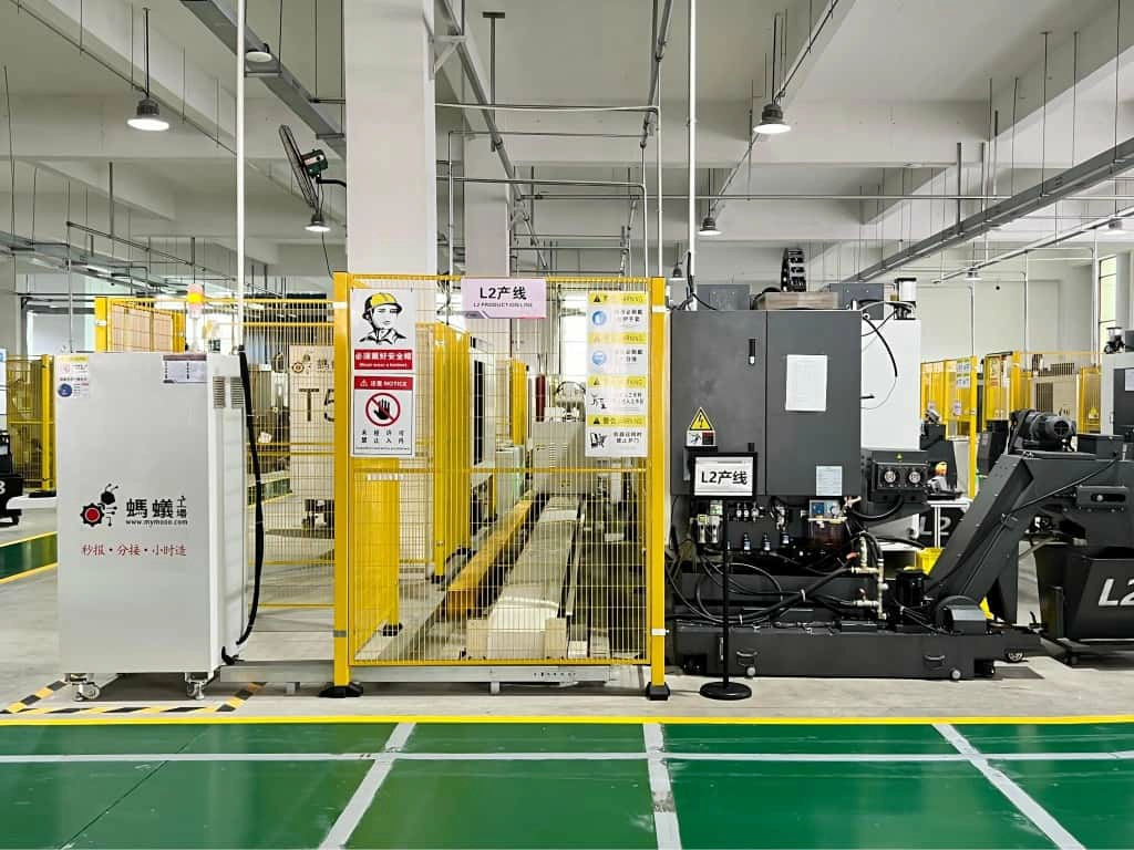 华东生产基地柔性敏捷智造产线